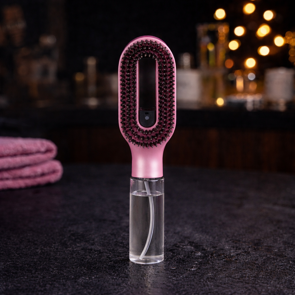 Brosse coiffante 2-en-1