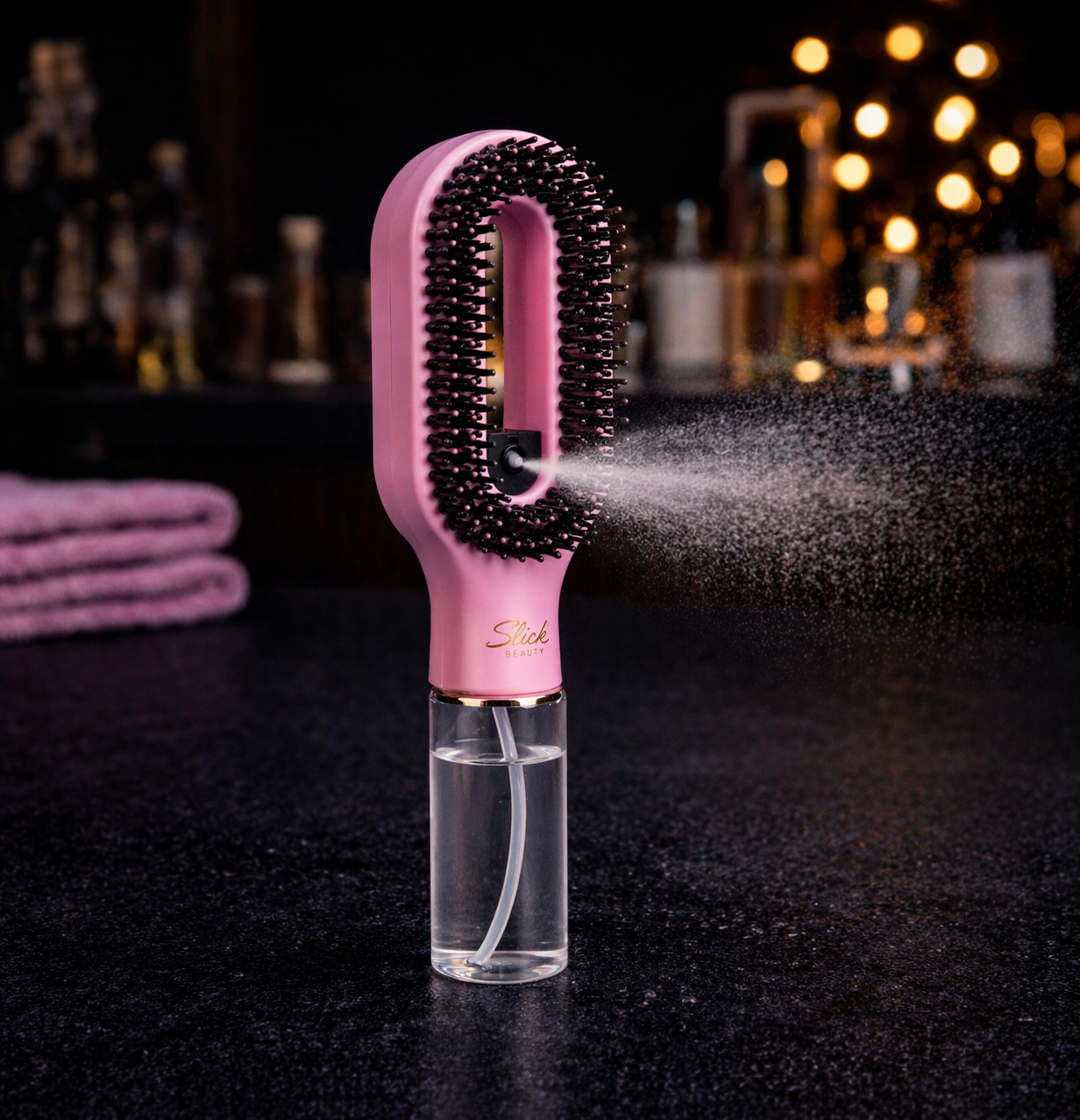 Brosse coiffante 2-en-1